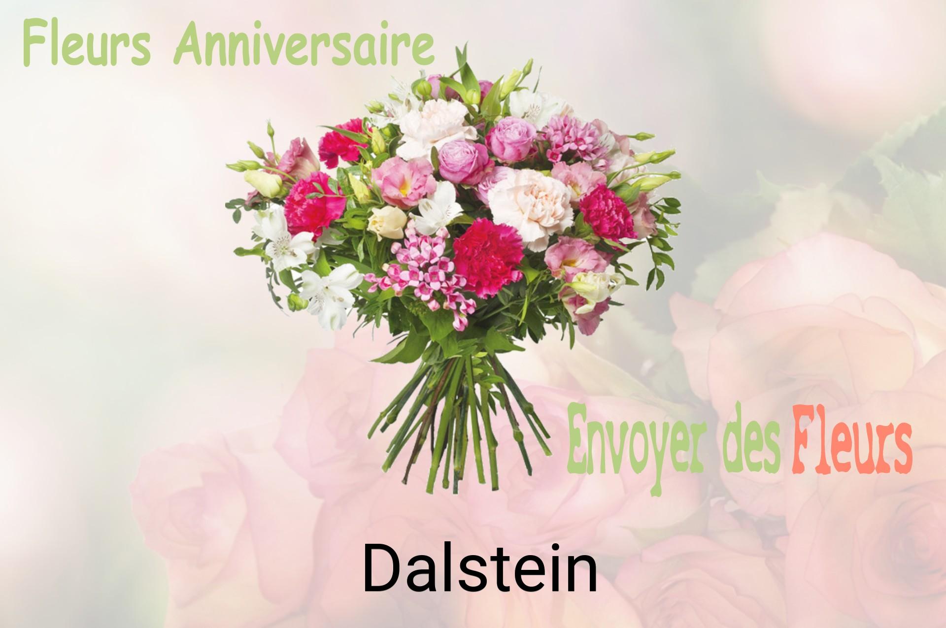 Bouquet de fleurs d’anniversaire livré à Dalstein